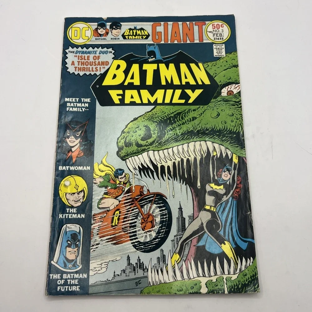 The Batman Family #3 (DC Comics 1976) Good Condition moisture damage